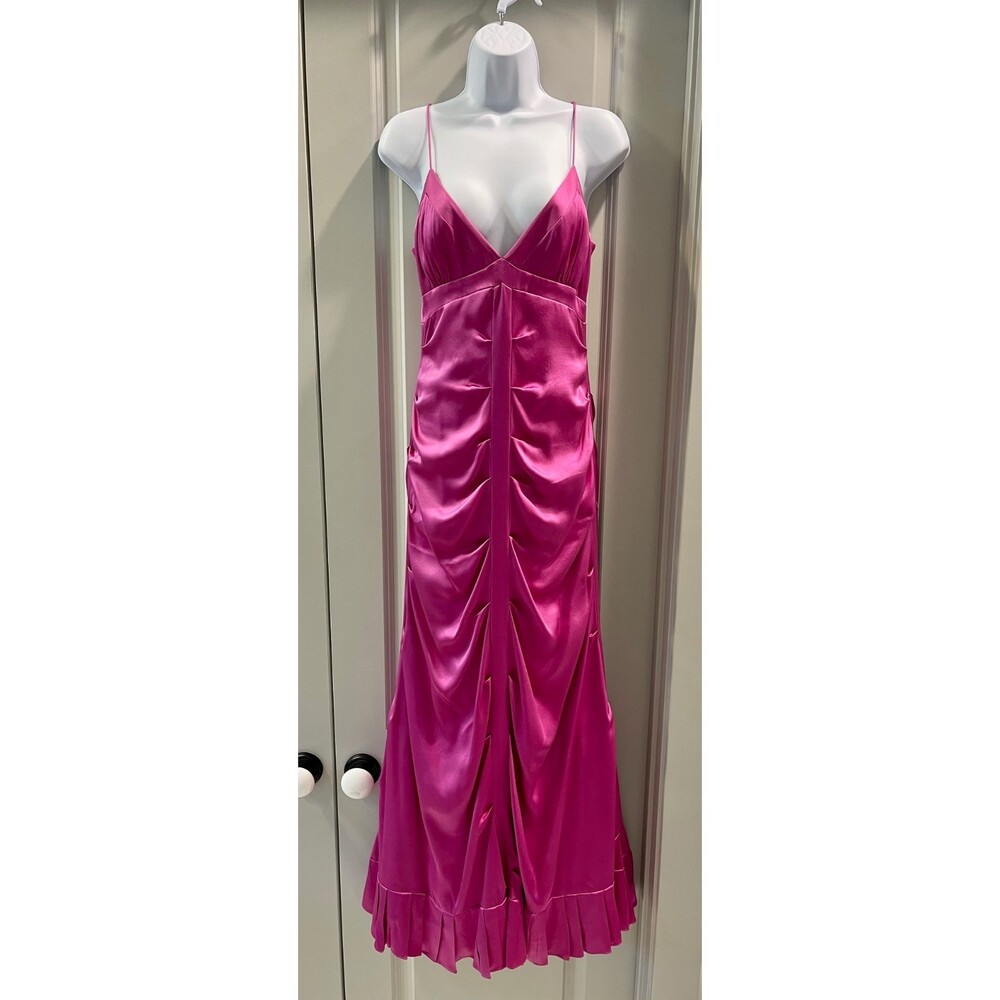 Elegant Pink Maxi Dress